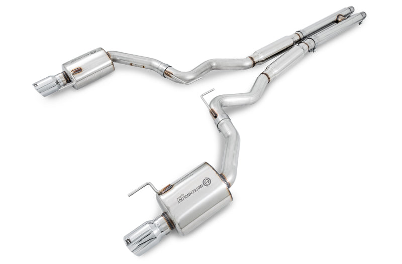 AWE Tuning 3015-32084 - AWE3015-32084 - AWE Tuning S550 Mustang GT Cat-back Exhaust - Touring Edition (Chrome Silver Tips) - Shipped in Europe - Tuningsupply.com