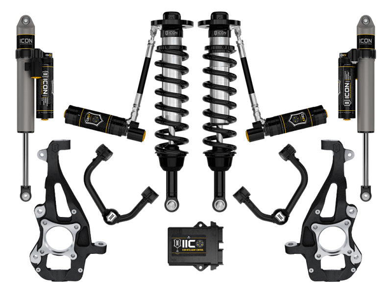 ICON K93145T - ICOK93145T - ICON 21-24 Ford F150 4WD 3.5-4.5in Stage 5 Suspension Sys Tubular Uca - Shipped in Europe - Tuningsupply.com