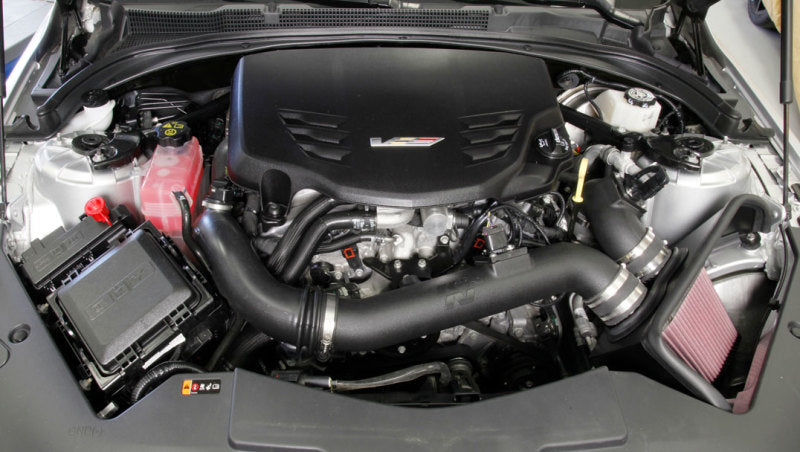 K&N Engineering 57-3093 - KNN57-3093 - K&N 16-17 Cadillac ATS-V 3.6L V6 Twin Turbo Performance Intake Kit - Shipped in Europe - Tuningsupply.com