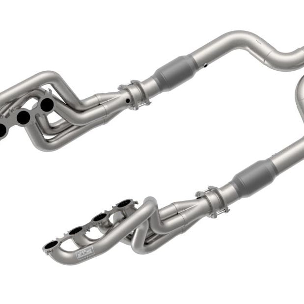 Kooks Headers 1156H630 - KSH1156H630 - Kooks 2020 Mustang GT500 5.2L 2in x 3in SS Headers w/GREEN Catted Connection Pipe - Shipped in Europe - Tuningsupply.com