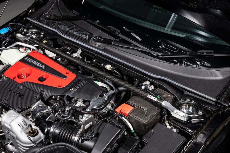 HKS 83001-AH001 - HKS83001-AH001 - HKS Honda Civic Type R (FL5) Carbon Brace - Full Set - Shipped in Europe - Tuningsupply.com