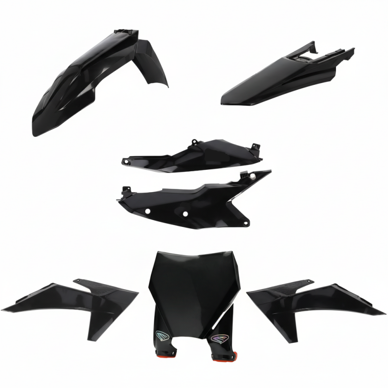 Cycra 1CYC-9434-12 - CYC1CYC-9434-12 - Cycra 23-24 KTM SX/SX-F/XC/XC-F 5 Piece Body Kit - Black - Shipped in Europe - Tuningsupply.com