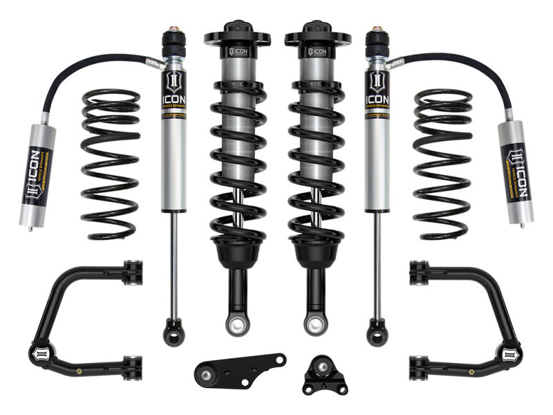 ICON K53293TS - ICOK53293TS - ICON 2024+ Toyota Tacoma 1.25in-3in Stage 3 Suspension System Tubular w/ Triple Rate Spring - Shipped in Europe - Tuningsupply.com