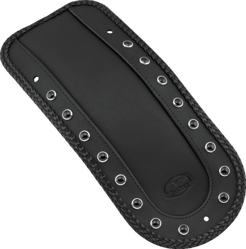 Mustang Motorcycle 78036 - MMP78036 - Mustang 08-21 Harley FL Touring Fender Bib w/Blk Pearl w/Studs - Black - Shipped in Europe - Tuningsupply.com