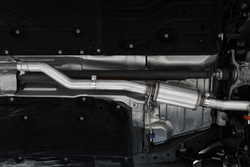 MBRP PS5267AL - MBRPS5267AL - MBRP 2022+ Ford Maverick Aluminized Steel 4in OD Tip Single Side Exit 3in Cat Back Exhaust - Shipped in Europe - Tuningsupply.com