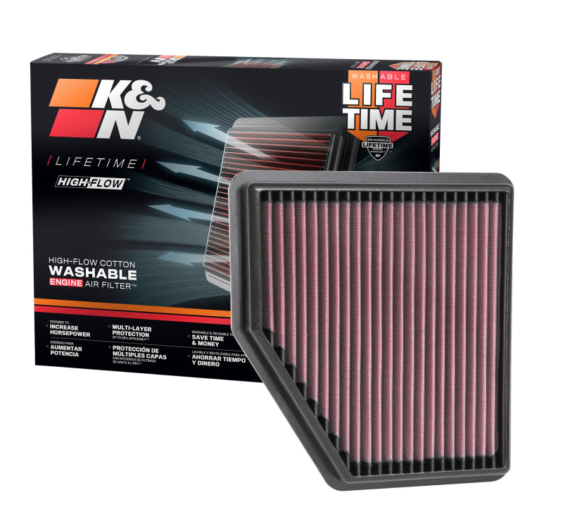K&N Engineering 33-5095 - KNN33-5095 - K&N 2019 Nissan Altima 2.5L F/I Drop In Replacement Air Filter - Shipped in Europe - Tuningsupply.com
