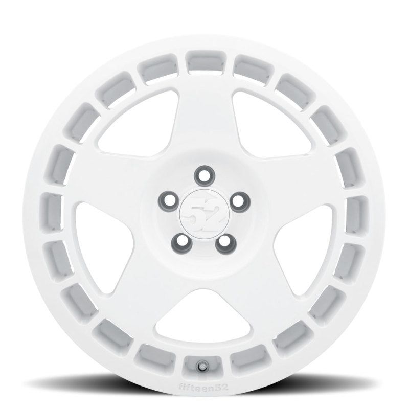 fifteen52 TURRW-88558+42 - FFTTURRW-88558+42 - fifteen52 Turbomac 18x8.5 5x108 42mm ET 63.4mm Center Bore Rally White Wheel - Shipped in Europe - Tuningsupply.com