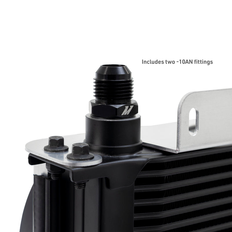 Mishimoto MMOC-19-K - MISMMOC-19-K - Mishimoto Universal Oil Cooler Kit - 19 Row Cooler and 2x5in Fans - Shipped in Europe - Tuningsupply.com