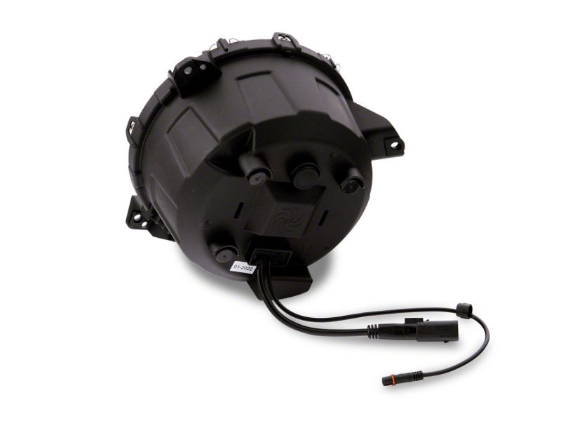 Raxiom J164371 - RAXJ164371 - Raxiom 18-23 Jeep Wrangler JL Axial Series 9-In LED Headlights- Black Housing (Clear Lens) - Shipped in Europe - Tuningsupply.com