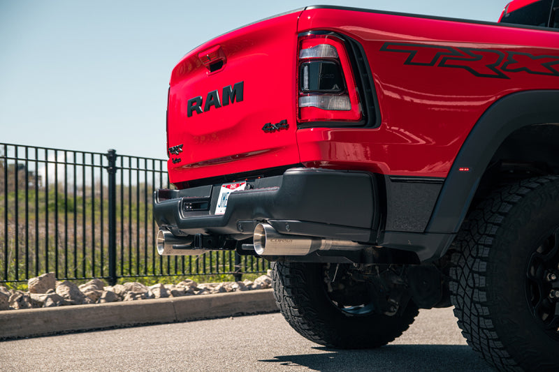 CORSA Performance 21190BPC - COR21190BPC - Corsa 2021-2024 Dodge Ram TRX Crew Cab Baja Catback Exhaust Dual Rear Black Tip - Shipped in Europe - Tuningsupply.com