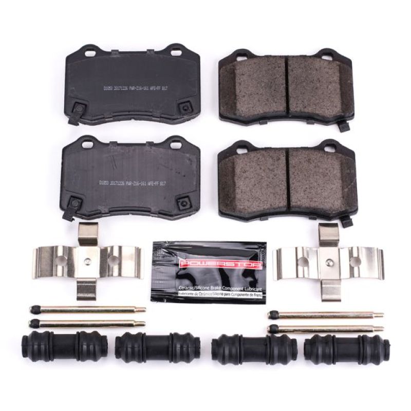 PowerStop Z23-1053 - PSBZ23-1053 - Power Stop 04-07 Cadillac CTS Rear Z23 Evolution Sport Brake Pads w/Hardware - Shipped in Europe - Tuningsupply.com