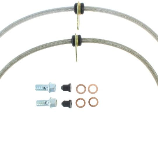 Stoptech 950.62012 - STO950.62012 - StopTech 10+ Camaro SS V8 Stainless Steel Front Brake Lines - Shipped in Europe - Tuningsupply.com