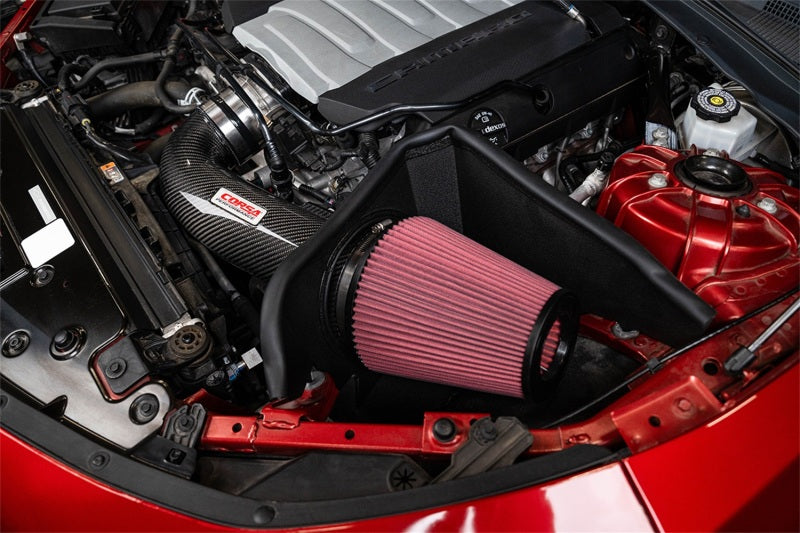 CORSA Performance 44018D - COR44018D - Corsa 16-24 Chevrolet Camaro SS 6.2L V8 Carbon Fiber Open Element Air Intake - Dry - Shipped in Europe - Tuningsupply.com