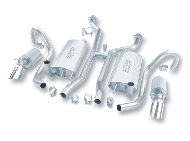 Borla 14504 - BOR14504 - Borla 94-95 Chevy Impala SS / 94-96 Caprice Classic SS H-Pipe Catback Exhaust System - Shipped in Europe - Tuningsupply.com