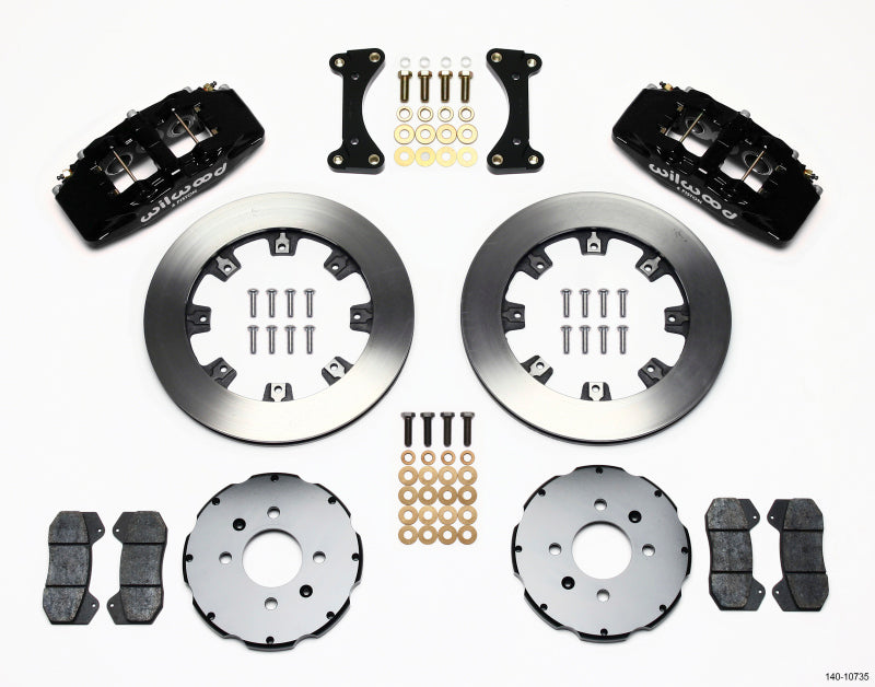 Wilwood 140-10735 - WIL140-10735 - Wilwood Dynapro 6 Front Hat Kit 12.19in 94-01 Honda/Acura w/262mm Disc - Shipped in Europe - Tuningsupply.com