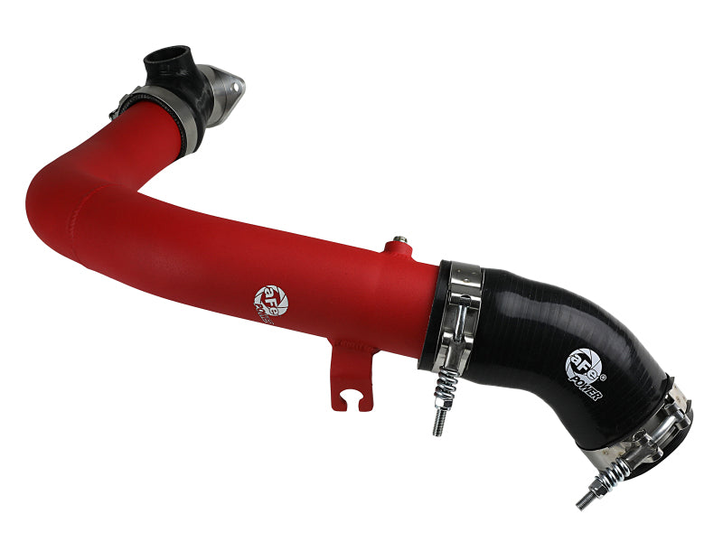 aFe 46-20378-R - AFE46-20378-R - aFe BladeRunner 2.5in Aluminum Hot Side Charge Pipe 15-20 Subaru WRX 2.0T - Red - Shipped in Europe - Tuningsupply.com