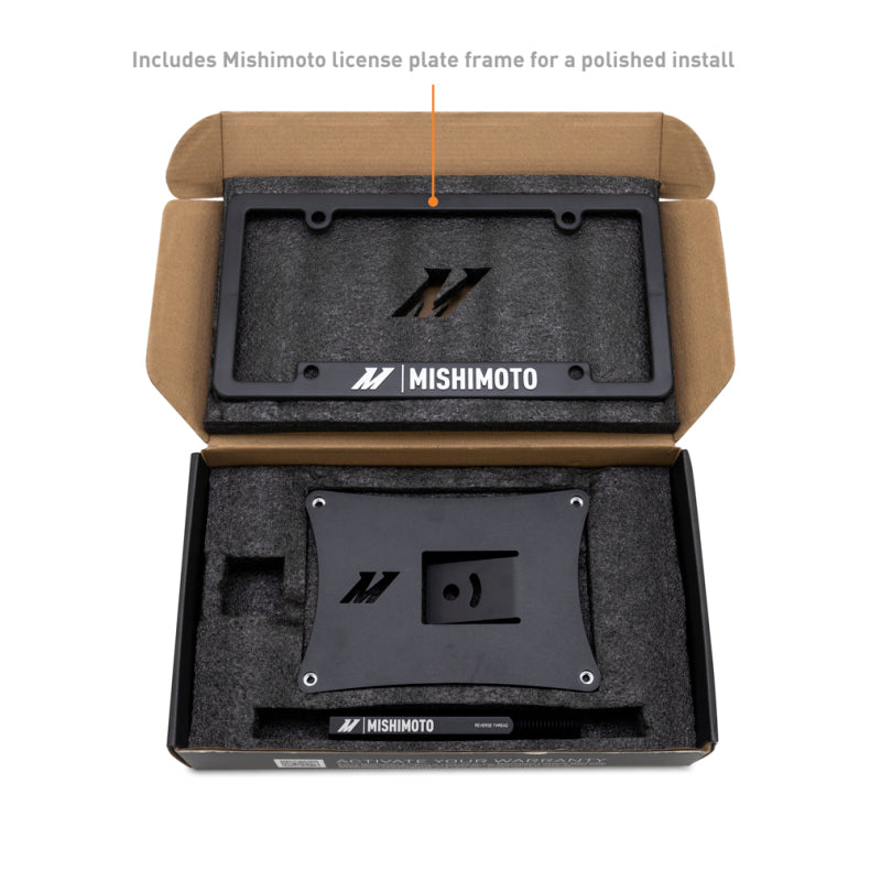 Mishimoto MMLP-TMY-20 - MISMMLP-TMY-20 - Mishimoto 2020+ Tesla Model Y License Plate Relocation Kit - Shipped in Europe - Tuningsupply.com