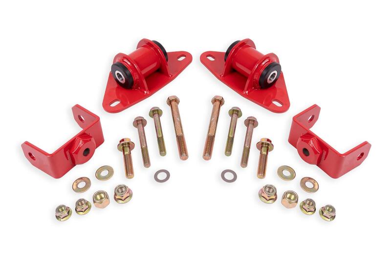 BMR Suspension MM571R - BMRMM571R - BMR 14-19 Chevrolet Corvette Motor Mount Kit - Red - Shipped in Europe - Tuningsupply.com