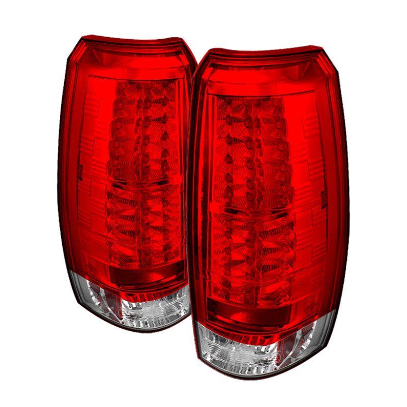 SPYDER 5032478 - SPY5032478 - Spyder Chevy Avalanche 07-13 LED Tail Lights Red Clear ALT-YD-CAV07-LED-RC - Shipped in Europe - Tuningsupply.com