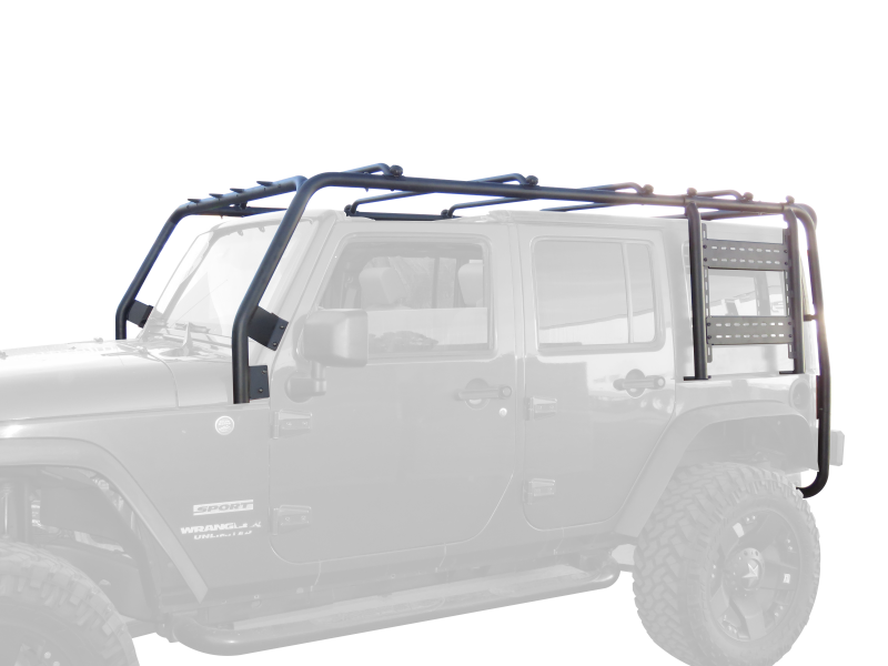 Body Armor 4x4 JK-7101 - BODJK-7101 - Body Armor 4x4 07-18 Jeep Wrangler JK 2-Door Cargo Roof Rack - Shipped in Europe - Tuningsupply.com