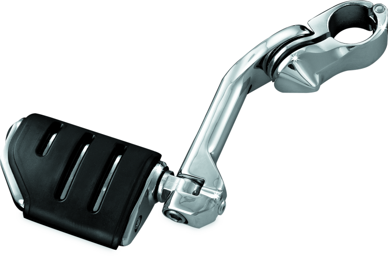 Kuryakyn 7586 - KUR7586 - Kuryakyn Tour Tech Trident Dually 6in Back Arm With 1-1/4in Clamps Chrome - Shipped in Europe - Tuningsupply.com