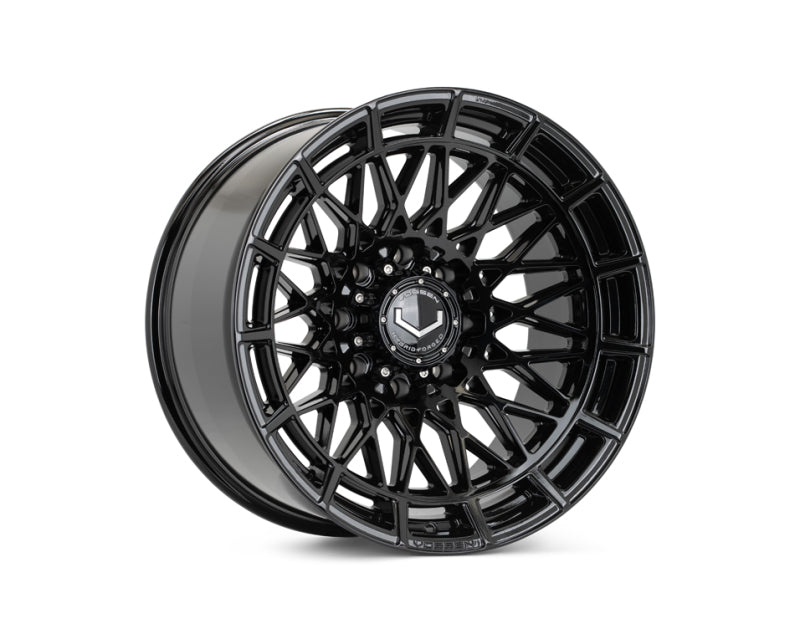 Vossen HFX3-4Z40-GB - VOSHFX3-4Z40-GB - Vossen HFX-3 24x12 - 8x180 - ET44 - Ultra Deep Face - 124.3 - Gloss Black Wheel - Shipped in Europe - Tuningsupply.com