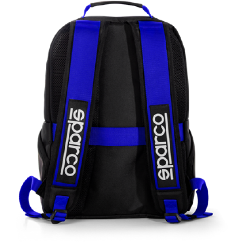 SPARCO 016440NRAZ - SPA016440NRAZ - Sparco Bag Stage BLK/BLU - Shipped in Europe - Tuningsupply.com