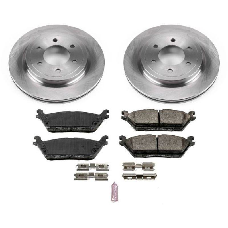 PowerStop KOE8030 - PSBKOE8030 - Power Stop 2018 Ford Expedition Rear Autospecialty Brake Kit - Shipped in Europe - Tuningsupply.com