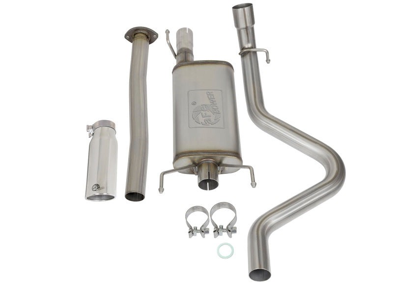 aFe 49-46031-P - AFE49-46031-P - aFe MACH Force XP Cat-Back Stainless Steel Exhaust Syst w/Polished Tip Toyota Tacoma 05-12 L4-2.7L - Shipped in Europe - Tuningsupply.com