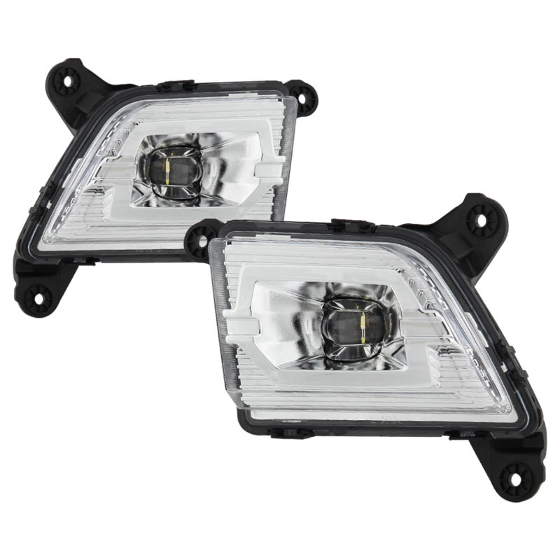 SPYDER 5086983 - SPY5086983 - Spyder 19-20 Chevy Silverado 1500 OEM Style Full LED Fog Light w/Switch - Clear (Wont Fit RPO U12) - Shipped in Europe - Tuningsupply.com