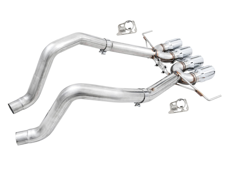 AWE Tuning 3020-42073 - AWE3020-42073 - AWE Tuning 14-19 Chevy Corvette C7 Z06/ZR1 (w/AFM) Track Edition Axle-Back Exhaust w/Chrome Tips - Shipped in Europe - Tuningsupply.com
