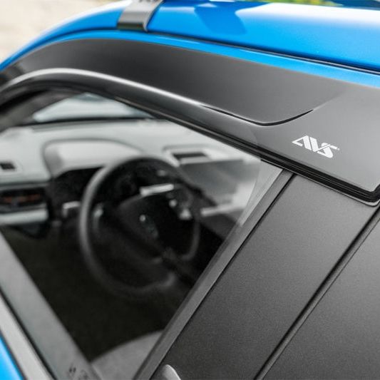 AVS 774070 - AVS774070 - AVS 2019 Ford Ranger Crew Cab Only Ventvisor Low Profile Window Deflectors 4pc - Matte Black - Shipped in Europe - Tuningsupply.com