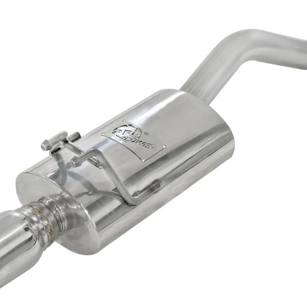 aFe 49-36610 - AFE49-36610 - aFe Takeda Exhaust 2.5in Dia 304SS Axle-Back w/Polished Tip 06-11 Honda Civic EX Sedan L4 1.8L - Shipped in Europe - Tuningsupply.com