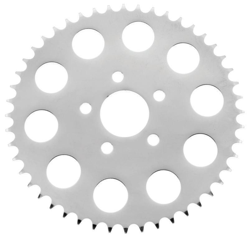 TwinPower 490970 - TWP490970 - Twin Power 86-92 XL Chrome Disc Brake Rear Sprocket Replaces H-D 41470-86 48 Tooth Flat - Shipped in Europe - Tuningsupply.com