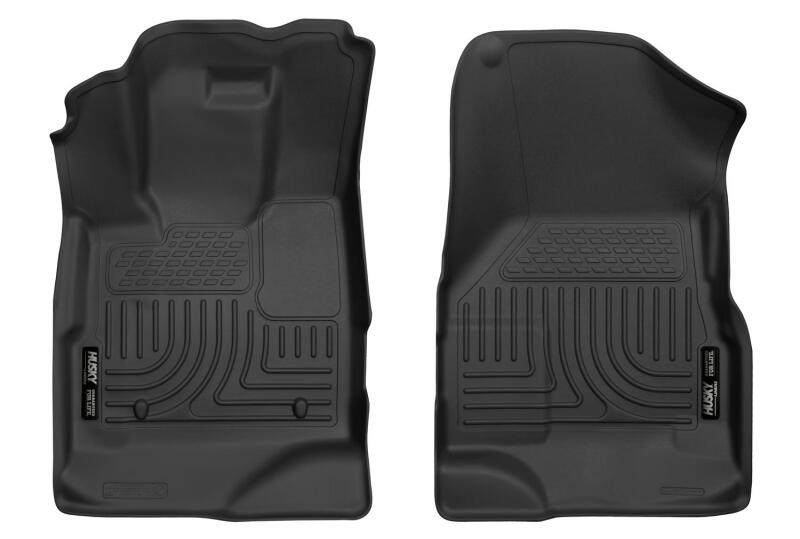 Husky Liners 55281 - HSL55281 - Husky Liners 10-17 GM Equinox/Terrain X-Act Contour Front Black Floor Liners - Shipped in Europe - Tuningsupply.com