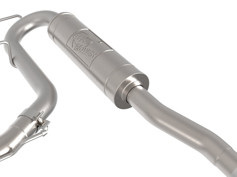 aFe 49-33155-P - AFE49-33155-P - aFe Rebel Series 2-1/2in 304 Stainless Steel Cat-Back w/ Polished TipFord Maverick 22-26 L4-2.5L FWD - Shipped in Europe - Tuningsupply.com