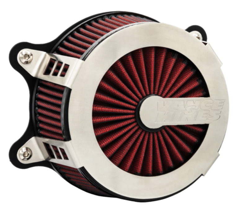 Vance and Hines 70365 - VAH70365 - Vance & Hines HD Touring 08-16 Cage Fighter Air Intake - Shipped in Europe - Tuningsupply.com
