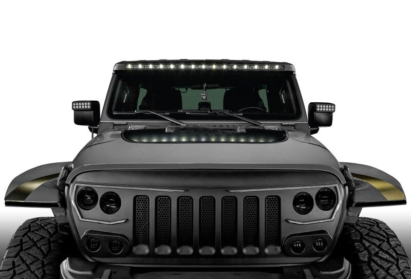 ORACLE Lighting 5917-023 - ORL5917-023 - Oracle Jeep Wrangler JL/Gladiator JT Integrated Windshield LED Light Bar System - Shipped in Europe - Tuningsupply.com