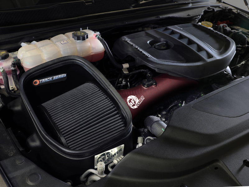 aFe 57-10032KR - AFE57-10032KR - aFe 2025+ Dodge Ram 1500 RHO Track Series Red Kevlar Cold Air Intake System w/ Blk Pro 5R Filter - Shipped in Europe - Tuningsupply.com