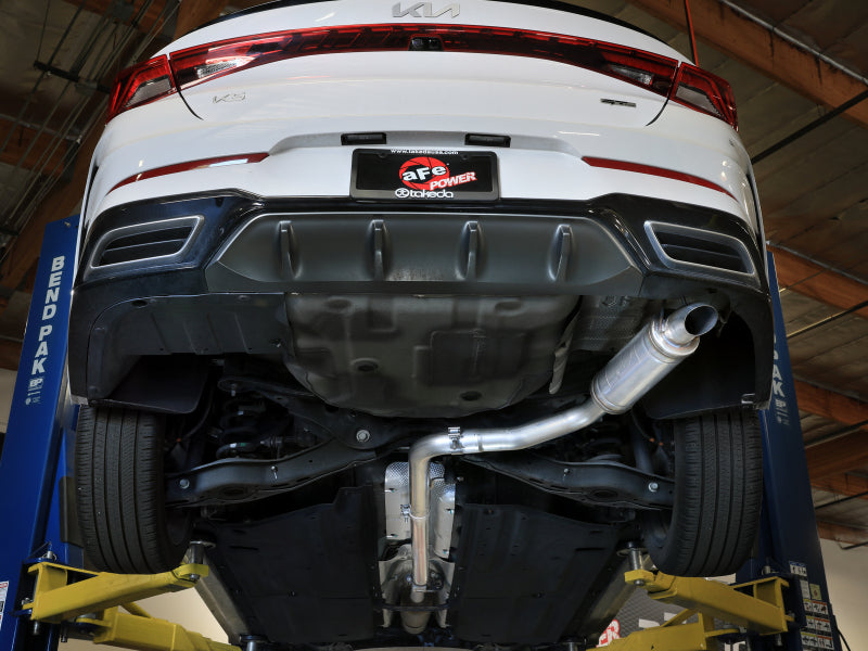 aFe 49-37041 - AFE49-37041 - aFe 21-24 Kia K5 Takeda 2.5in 304 Stainless Steel Cat-Back Exhaust System - Shipped in Europe - Tuningsupply.com