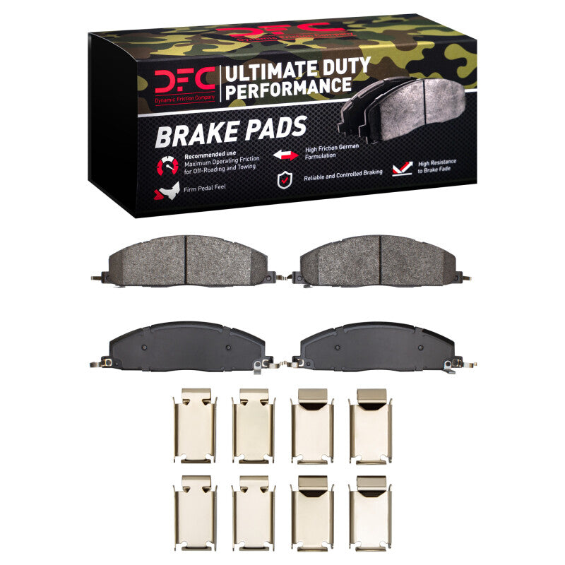 DFC 1400-1400-01 - DFC1400-1400-01 - DFC 09-18 Dodge Ram 3500 Rear Ultimate Duty Performance Brake Pads and Hardware Kit - Shipped in Europe - Tuningsupply.com