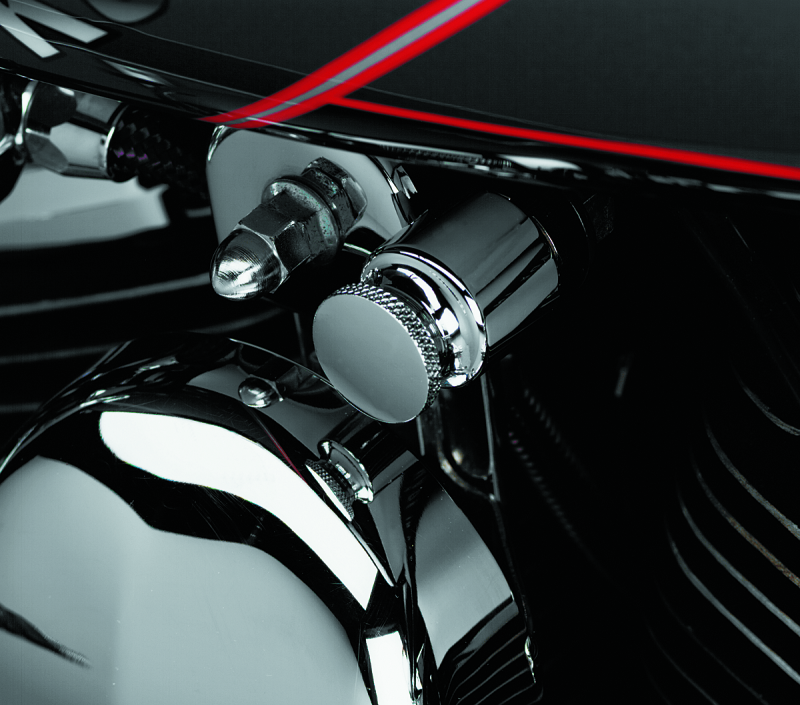 Kuryakyn 2009 - KUR2009 - Kuryakyn Marquis Choke Knob Cover Chrome - Shipped in Europe - Tuningsupply.com