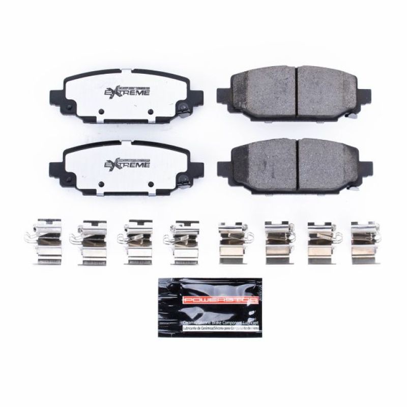 PowerStop Z36-6005 - PSBZ36-6005 - Power Stop 18-19 Jeep Wrangler Rear Z36 Truck & Tow Brake Pads w/Hardware - Shipped in Europe - Tuningsupply.com