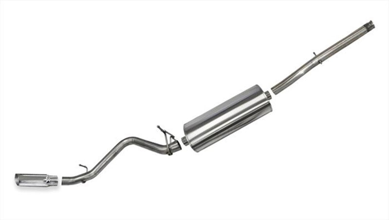 CORSA Performance 24874 - COR24874 - Corsa 2014-19 Chevy Silverado Cred Cab/Standard Bed 1500 5.3L V8 Polished Sport Single Side Exhaust - Shipped in Europe - Tuningsupply.com