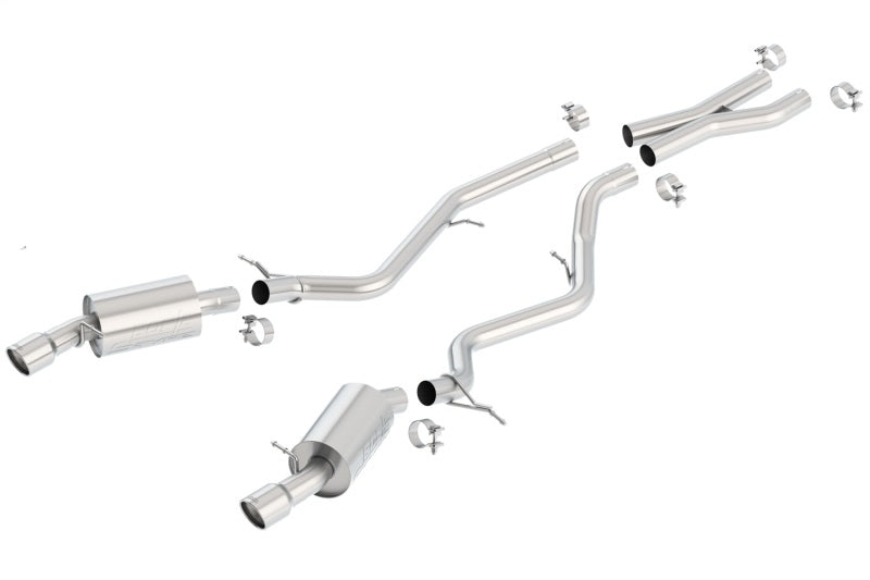 Borla 140276 - BOR140276 - Borla 07-08 BMW 335i coupe/sedan aggressive catback exhaust system - Shipped in Europe - Tuningsupply.com