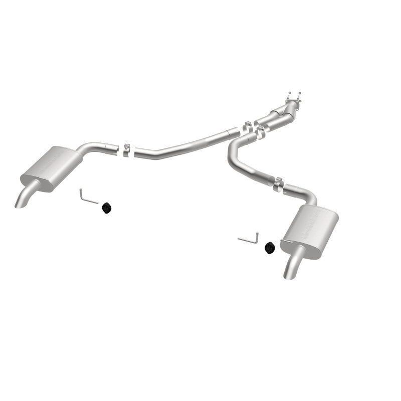 Magnaflow 16710 - MAG16710 - MagnaFlow 75-79 Chevy Corvette V8 5.7L Dual Split Rear Exit Stainless Cat-Back Perf Exhaust - Shipped in Europe - Tuningsupply.com