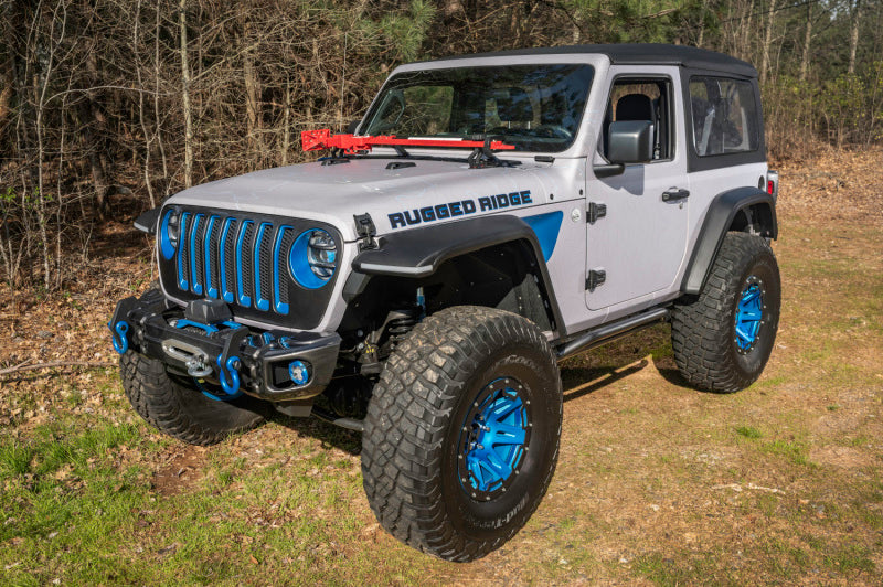 Rugged Ridge - RUG11640.51 - Rugged Ridge Max Terrain Fender Flare Set F & R 18-22 Jeep Wrangler JL - Shipped in Europe - Tuningsupply.com
