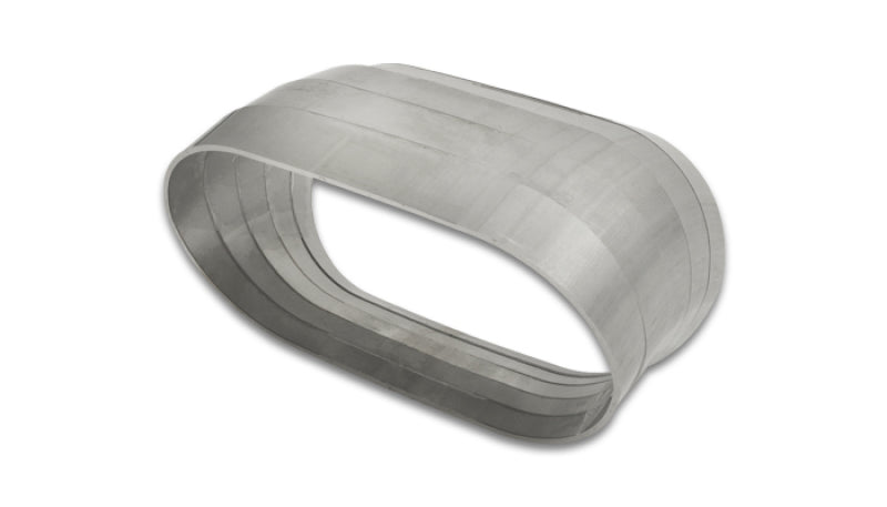 Vibrant 13576 - VIB13576 - Vibrant Vertical 304 SS Nominal 3 in. Oval / 3.10 in. Centerline Radius, 9 degree per cut -Set of 5 - Shipped in Europe - Tuningsupply.com