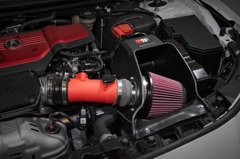 K&N Engineering 69-1511TWR - KNN69-1511TWR - K&N 2023+ Honda Civic Type R / 2024+ Acura Integra Type S Performance Air Intake System - Shipped in Europe - Tuningsupply.com