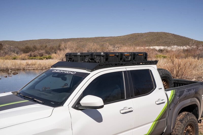 DV8 Offroad RRTT1-04 - DVERRTT1-04 - DV8 Offroad 2024-2025 Toyota Tacoma Double Cab Roof Rack - Shipped in Europe - Tuningsupply.com